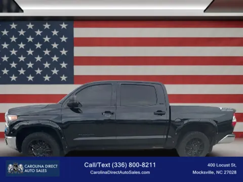 Black 2018 Toyota Tundra CrewMax SR5 Pickup 4D 5 1/2 ft for sale in Mocksville, NC