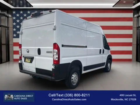 More photos of 2023 Ram ProMaster Cargo Van 2500 High Roof Van 3D at Carolina Direct Auto Sales, NC