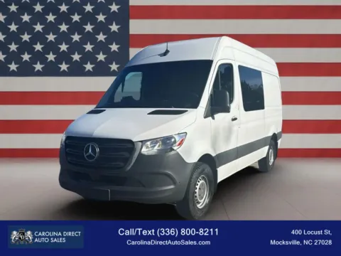 White 2019 Mercedes-Benz Sprinter 2500 Cargo High Roof w/144' WB Van 3D for sale in Mocksville, NC