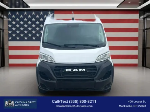 Photos of 2023 Ram ProMaster Cargo Van 2500 High Roof w/159' WB Van 3D for sale in Mocksville, NC at Carolina Direct Auto Sales