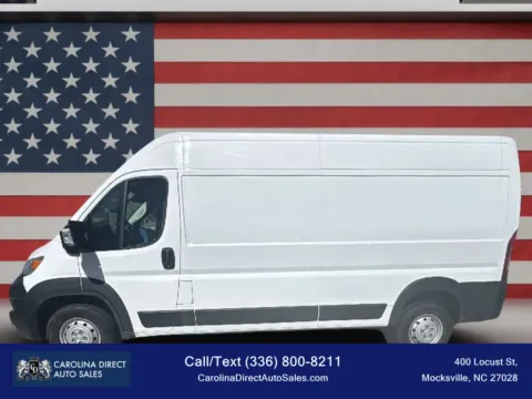 White 2023 Ram ProMaster Cargo Van 2500 High Roof w/159' WB Van 3D for sale in Mocksville, NC