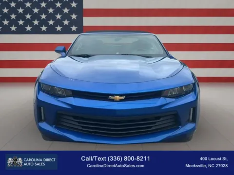 Photos of 2018 Chevrolet Camaro LT Convertible 2D for sale in Mocksville, NC at Carolina Direct Auto Sales