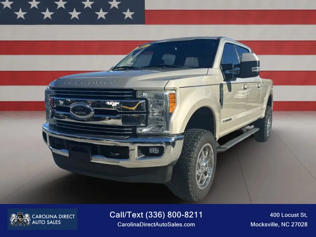 Brown 2017 Ford F250 Super Duty Crew Cab Lariat Pickup 4D 6 3/4 ft for sale in Mocksville, NC