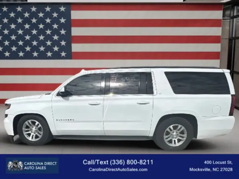 White 2018 Chevrolet Suburban LT Sport Utility 4D for sale in Mocksville, NC