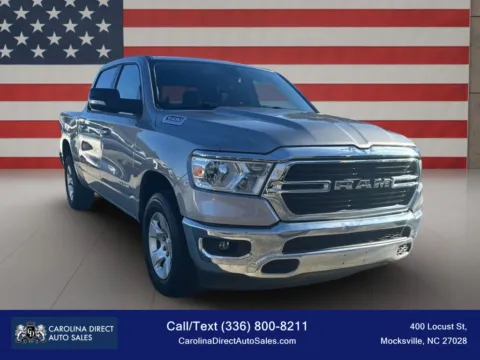Another view of 2019 Ram 1500 Crew Cab Big Horn Pickup 4D 5 1/2 ft for sale in Mocksville, NC at Carolina Direct Auto Sales