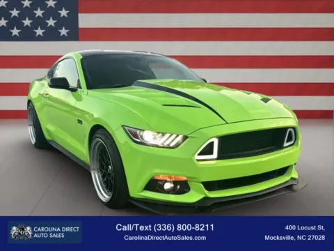 Another view of 2015 Ford Mustang GT Coupe 2D for sale in Mocksville, NC at Carolina Direct Auto Sales
