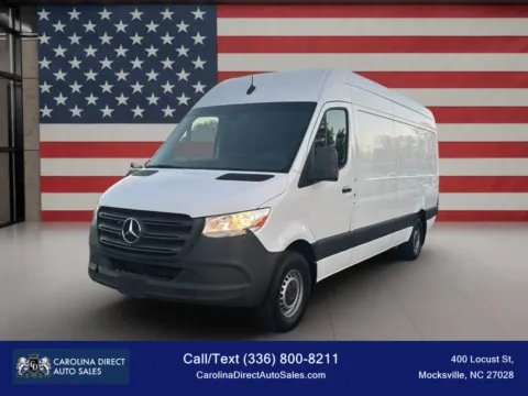 White 2022 Mercedes-Benz Sprinter 2500 Cargo High Roof w/170' WB Van 3D for sale in Mocksville, NC