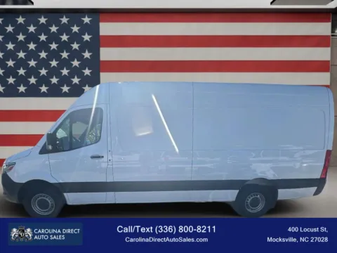 White 2022 Mercedes-Benz Sprinter 2500 Cargo High Roof w/170' WB Van 3D for sale in Mocksville, NC