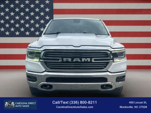 Photos of 2020 Ram 1500 Crew Cab Laramie Pickup 4D 5 1/2 ft for sale in Mocksville, NC at Carolina Direct Auto Sales