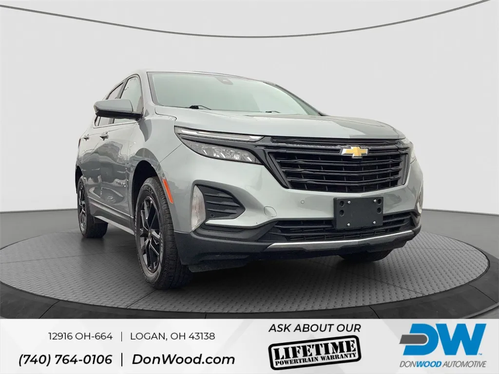 Gray 2023 Chevrolet Equinox LT for sale in Logan, OH
