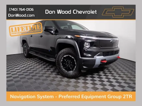Black 2026 Chevrolet Silverado EV Trail Boss for sale in Logan, OH