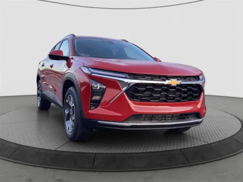 Red 2026 Chevrolet Trax LT for sale in Logan, OH