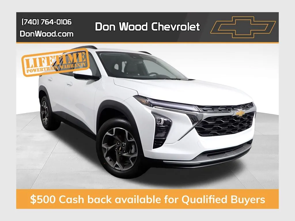 White 2026 Chevrolet Trax LT for sale in Logan, OH