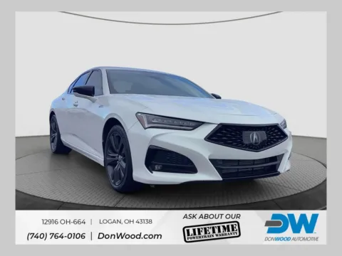 White 2021 Acura TLX A-Spec Package for sale in Logan, OH