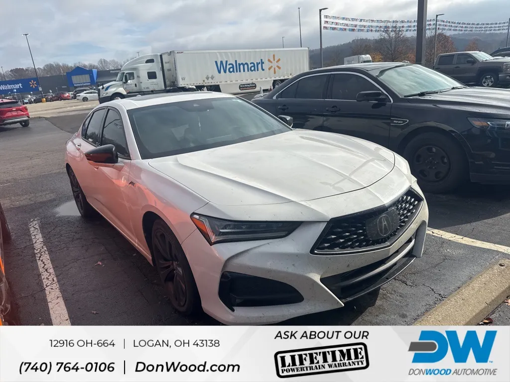 White 2021 Acura TLX A-Spec Package for sale in Logan, OH