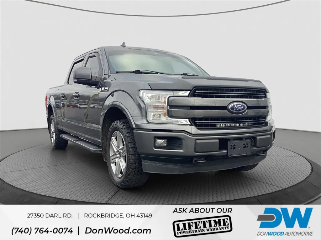 Gray 2018 Ford F-150 Lariat for sale in Logan, OH
