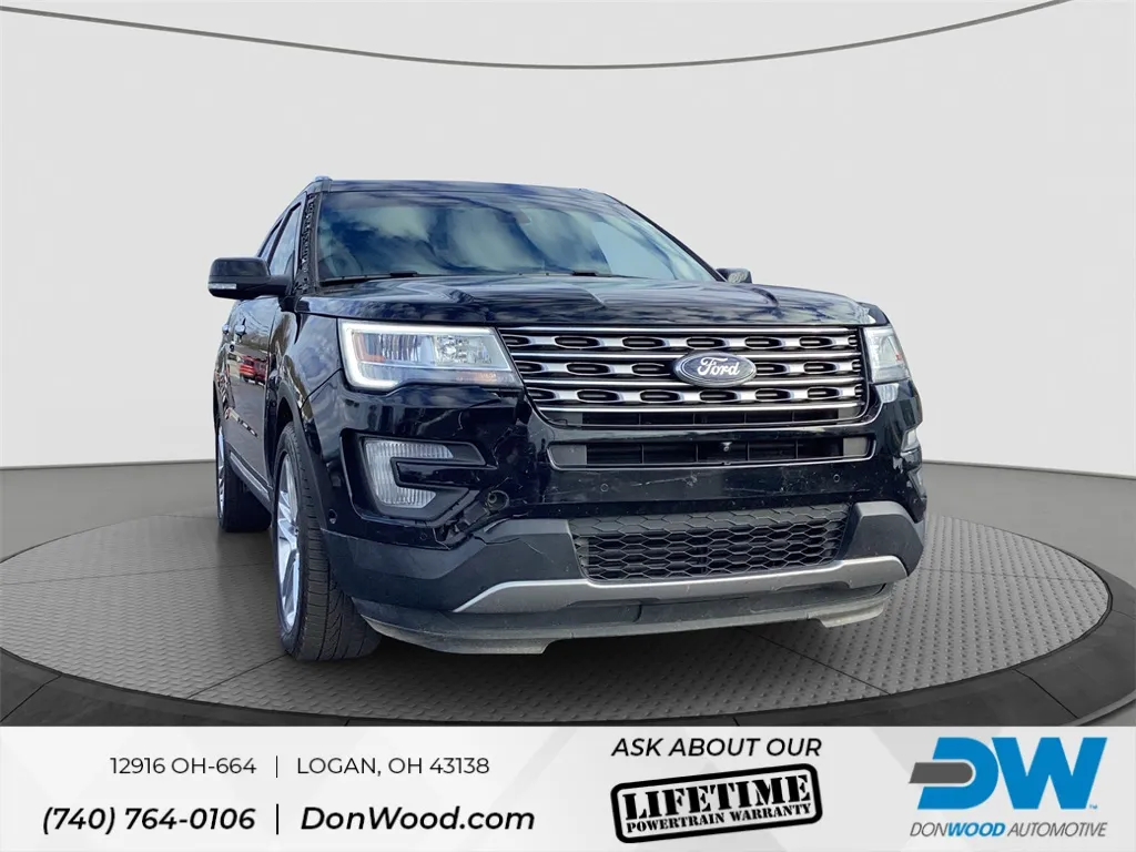 Black 2017 Ford Explorer Limited for sale in Logan, OH