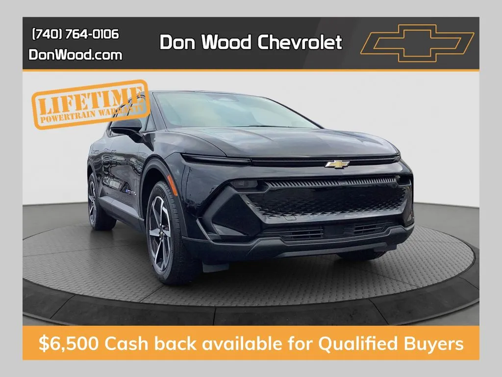 Black 2026 Chevrolet Equinox EV LT for sale in Logan, OH