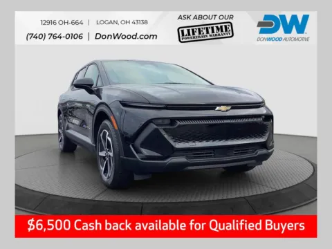 Black 2026 Chevrolet Equinox EV LT for sale in Logan, OH