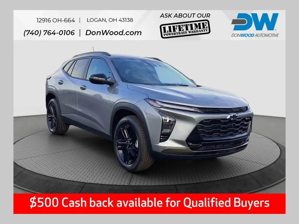 Gray 2026 Chevrolet Trax ACTIV for sale in Logan, OH