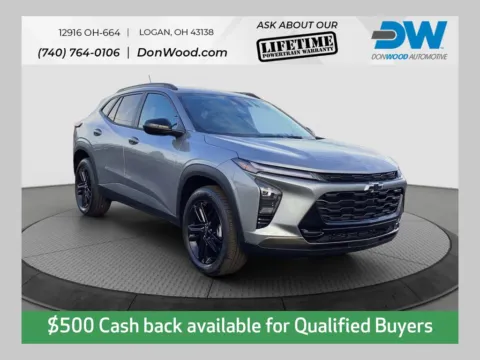 Gray 2026 Chevrolet Trax ACTIV for sale in Logan, OH