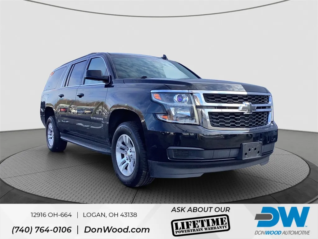 Black 2017 Chevrolet Suburban LS for sale in Logan, OH