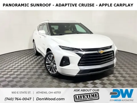 White 2021 Chevrolet Blazer Premier for sale in Logan, OH