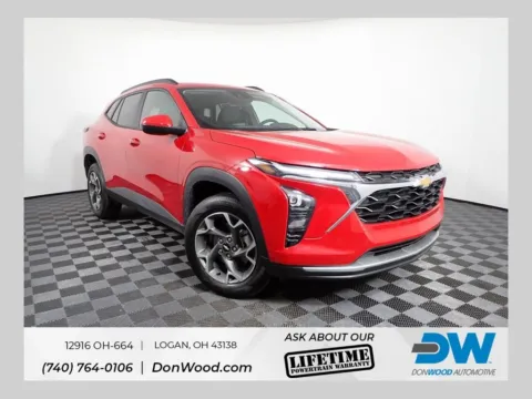 Red 2026 Chevrolet Trax LT for sale in Logan, OH