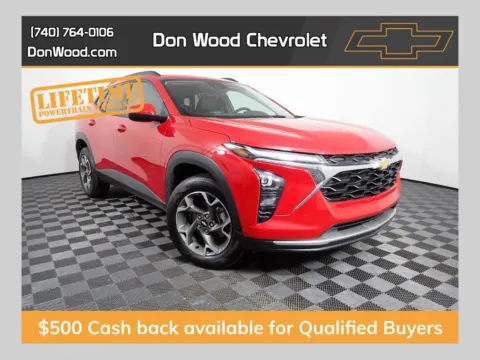 Red 2026 Chevrolet Trax LT for sale in Logan, OH