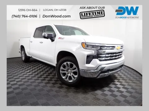 White 2026 Chevrolet Silverado 1500 LTZ for sale in Logan, OH