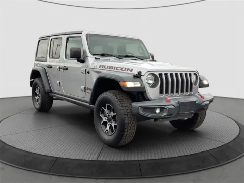 Silver 2018 Jeep Wrangler Unlimited Rubicon for sale in Logan, OH
