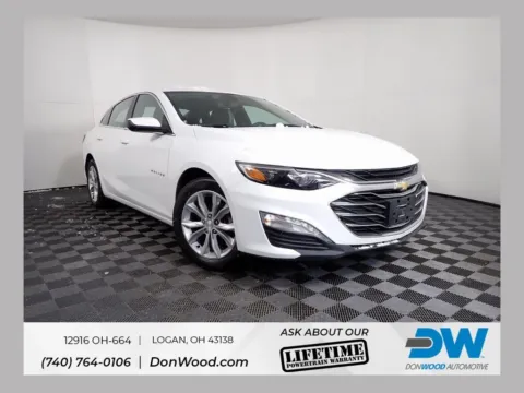 White 2020 Chevrolet Malibu LT for sale in Logan, OH