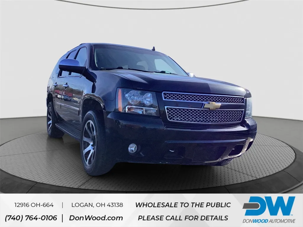 Black 2012 Chevrolet Tahoe LTZ for sale in Logan, OH