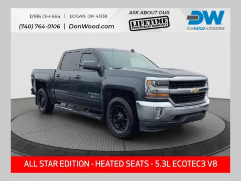 Gray 2018 Chevrolet Silverado 1500 LT for sale in Logan, OH