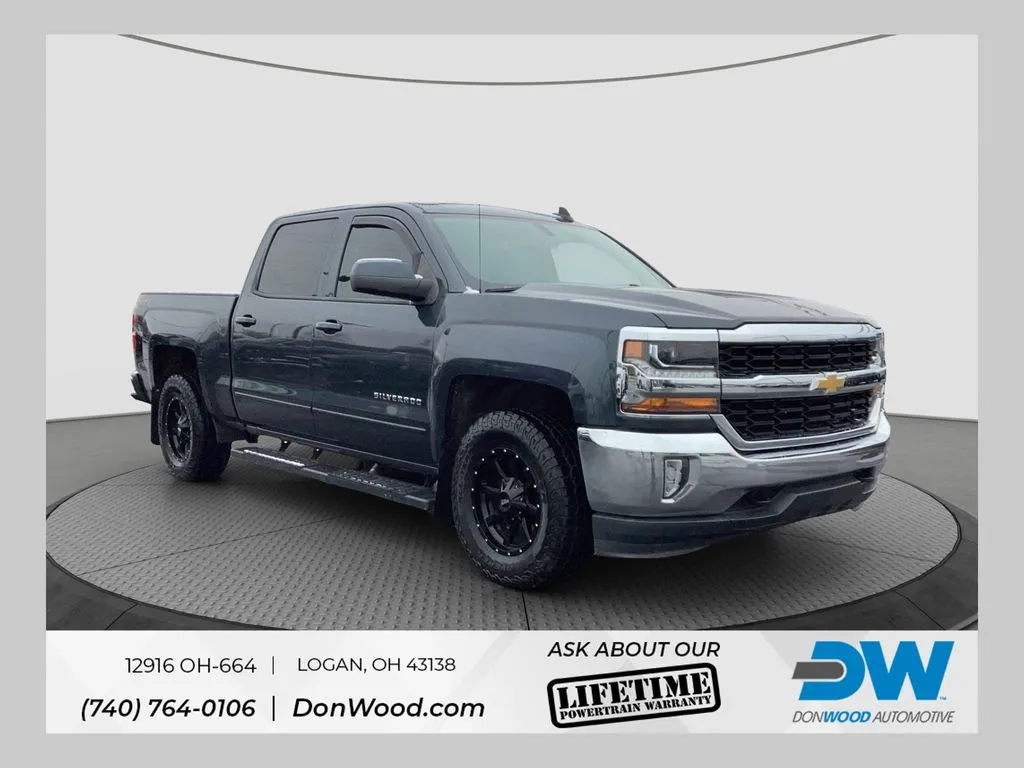 Gray 2018 Chevrolet Silverado 1500 LT for sale in Logan, OH