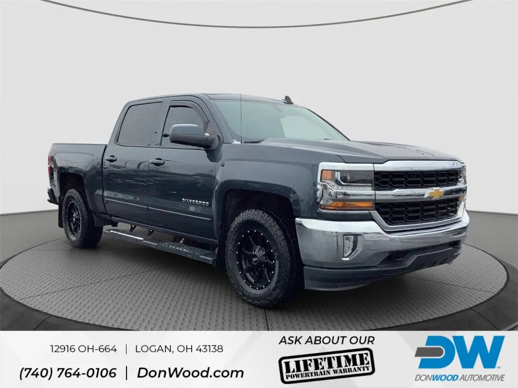 Gray 2018 Chevrolet Silverado 1500 LT for sale in Logan, OH