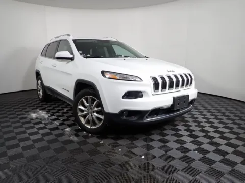 White 2016 Jeep Cherokee Limited for sale in Logan, OH