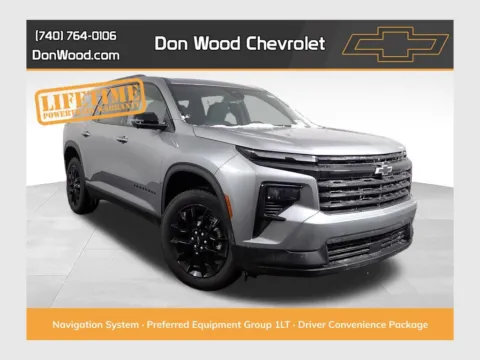 Gray 2026 Chevrolet Traverse LT for sale in Logan, OH