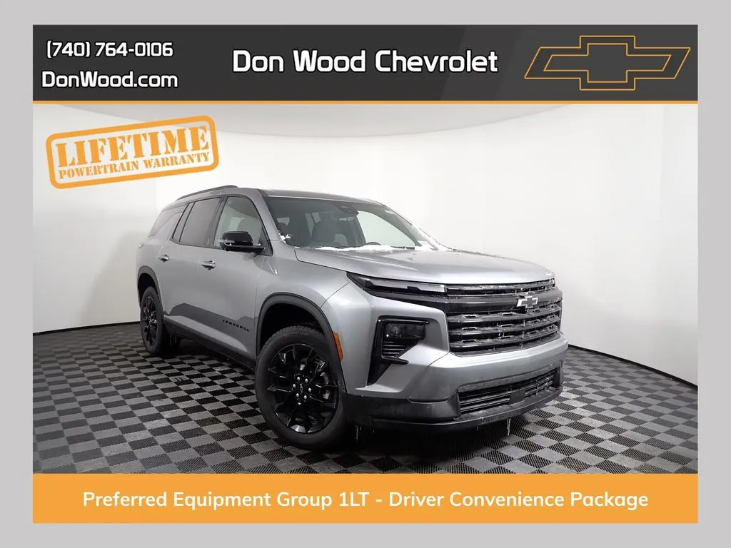 Gray 2026 Chevrolet Traverse LT for sale in Logan, OH