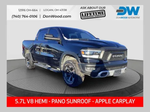 Black 2019 Ram 1500 Rebel for sale in Logan, OH