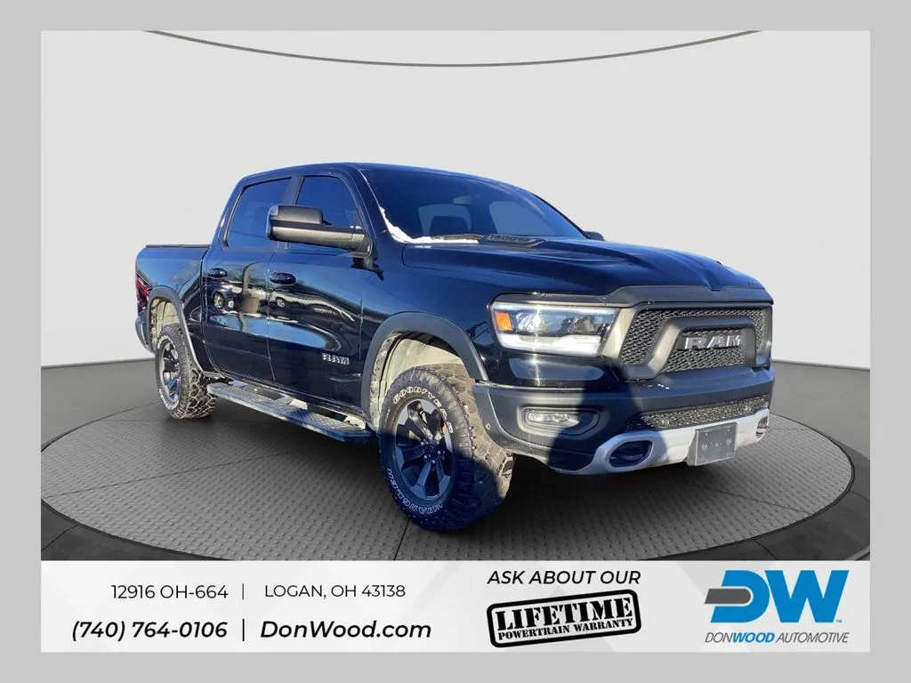Black 2019 Ram 1500 Rebel for sale in Logan, OH