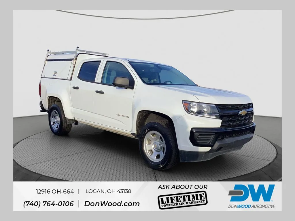 White 2022 Chevrolet Colorado Work Truck for sale in Logan, OH