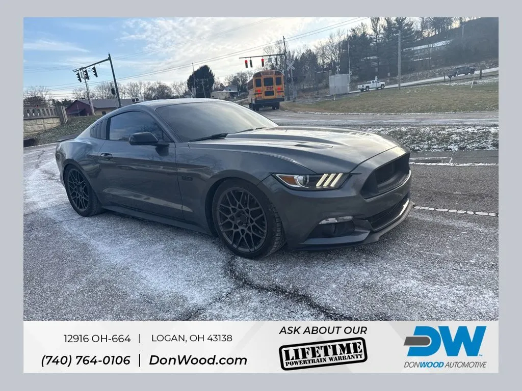 Gray 2015 Ford Mustang GT for sale in Logan, OH