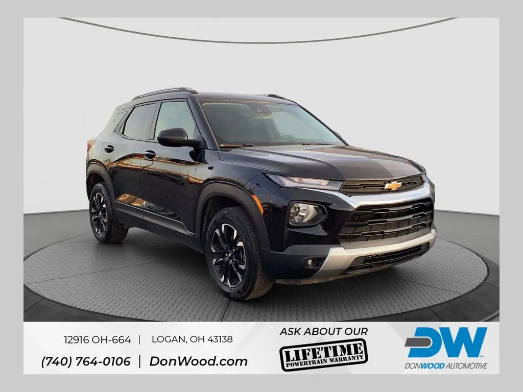 Black 2023 Chevrolet TrailBlazer LT for sale in Logan, OH