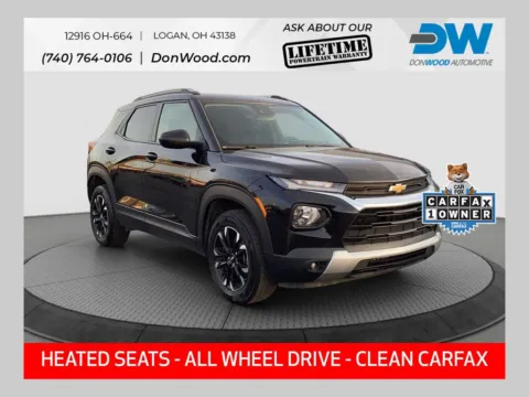 Black 2023 Chevrolet TrailBlazer LT for sale in Logan, OH
