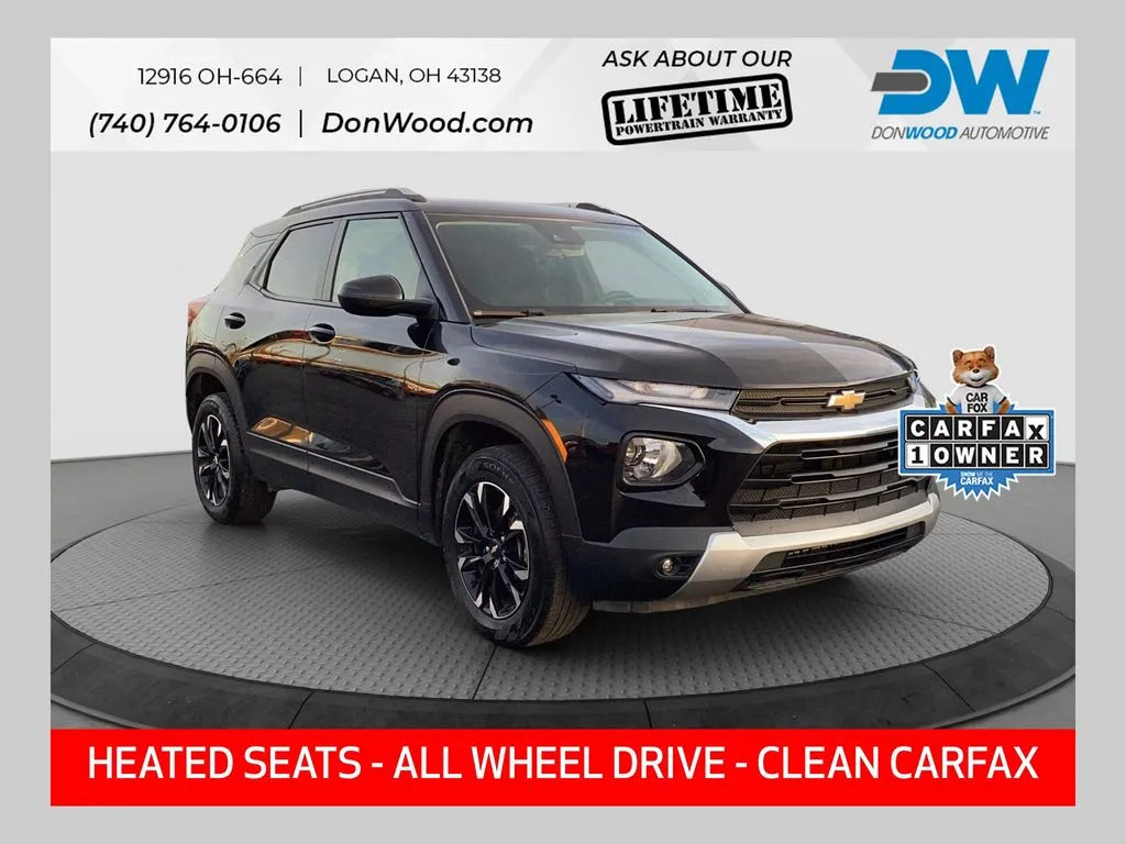 Black 2023 Chevrolet TrailBlazer LT for sale in Logan, OH