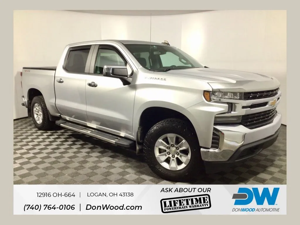 Silver 2020 Chevrolet Silverado 1500 LT for sale in Logan, OH