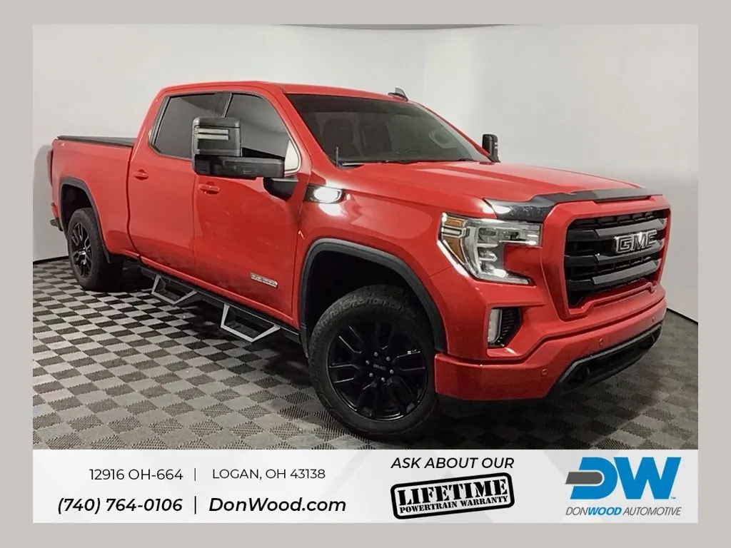 Red 2021 GMC Sierra 1500 Elevation for sale in Logan, OH