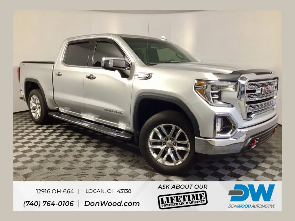 Silver 2019 GMC Sierra 1500 SLT for sale in Logan, OH