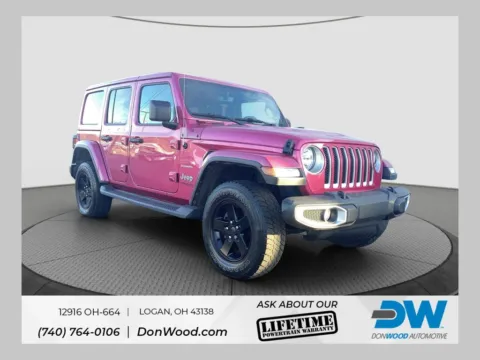 Unknown 2022 Jeep Wrangler Unlimited Sahara for sale in Logan, OH